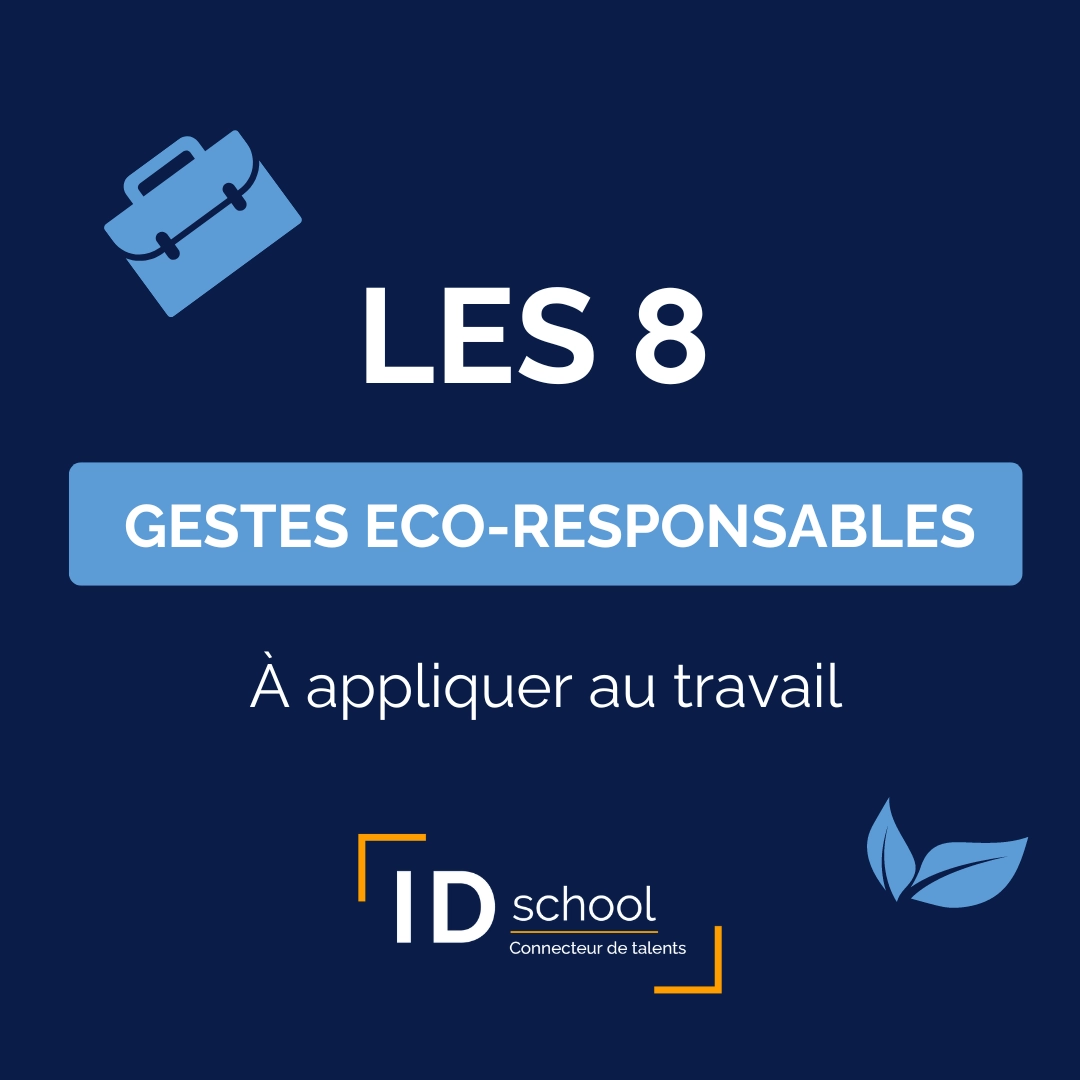 8 gestes éco-responsable au travail